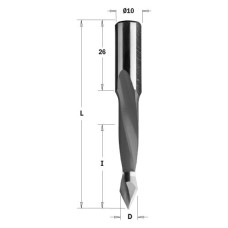 314.040.11 Свердло HW P D=4 I=30 L=70 S=10x26 RH