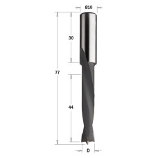 362.100.11 Свердло NP HW D=10 I=44 L=77 S=10x30 RH
