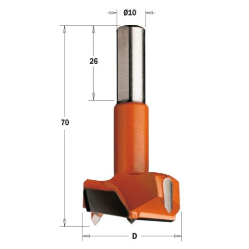 369.140.12 Свердло циліндричне HW D=14 L=70 S=10x26 LH