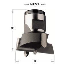 501.200.11 Свердло циліндричне з різьб. хвост. HW D=20 L=30 S=M12x1 RH