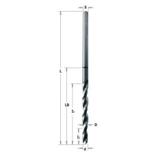 515.130.51 Свердло ANUBA 13 d=5,8 D-S=6,7 I1=18 I2=68 LB=83 l=155