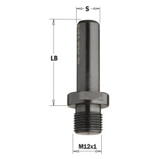 532.120.01 Патрон з гвинтовим хвостов. S=12x30 L=35 M12x1