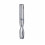 Фреза VHM Z2 D=10 I=22 L=60 S=10 RH позитив, mirror finish, алюміній і пластик