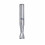 Фреза VHM Z2 D=10 I=22 L=60 S=10 RH позитив, mirror finish, алюміній і пластик