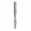 Фреза VHM Z2 D=10 I=55 L=110 S=10 RH позитив, A<15 mirror finish, алюміній і пластик