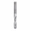 Фреза VHM Z2 D=10 I=55 L=110 S=10 RH позитив, A<15 mirror finish, алюміній і пластик