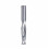 SQ01. Фреза VHM Z2 D=12 I=45 L=90 S=12 RH позитив, mirror finish, алюміній і пластик