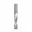 SQ01. Фреза VHM Z2 D=12 I=45 L=90 S=12 RH позитив, mirror finish, алюміній і пластик