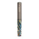 Фреза VHM Z2+6 D=10 I=25 L=80 S=10 RH позитив-негатив I1=4,5 покриття Platinum
