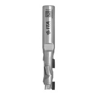 Фреза DIA Z1+1 D=12 I= 35 L= 87 S=12x40RH 5PCD+1HM H2,5 3 спіралі корпус:STAL