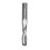SQ01. Фреза VHM Z2 D=12 I=50 L=100 S=12 RH позитив, mirror finish, алюміній та пластик