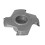 DGB.Фреза PCD D=76/70 I=R2,0/23 F=HSK25R Z=4 H3,0 LH / IS HOMAG FF/IMA