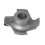 DGB.Фреза PCD D=76/70 I=R2,0/23 F=HSK25R Z=4 H3,0 LH / IS HOMAG FF/IMA
