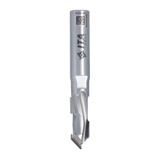 Фреза DIA Z1+1 D=12 I= 27 L=120 S=12x40RH (3+1)PCD H2,5 3 спіралі корпус:STAL