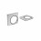 Адаптер кільце ISAP-R 160x160x16 растр R 50 mm