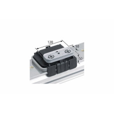 Вакуумний блок VCBL-K1 120x50 H=50 mm L (повздовж.) до вузьких деталей