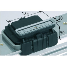 Вакуумний блок VCBL-K1 130x30 H=50 mm L (повздовж.) до вузьких деталей