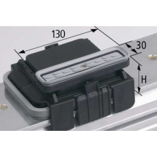 Вакуумний блок VCBL-K1 130x30 H=85 mm L (повздовж.) до вузьких деталей