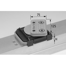 Вакуумний блок VCBL-K2 125x75 H=50 mm OBR D-360