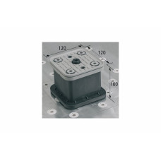 Вакуумний блок VCBL-T 120x120 H=100 mm з систем. підняття