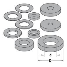 541.500.00  Шайби проставочні T=3 d=8 D=14,7