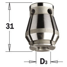 124.080.00  Цанга D=8 L=31