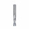 SQ01. Фреза VHM Z2 D=8 I=22 L=60 S=8 RH позитив, mirror finish, алюміній і пластик