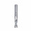 SQ01. Фреза VHM Z2 D=8 I=22 L=60 S=8 RH позитив, mirror finish, алюміній і пластик