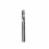ST28. Фреза VHM Z1 D=4 I=12 L=60 S=4 RH позитив, s=> plexiglas