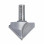 FDH.Фреза D=82,5 I=41,04 S=20x50 Z=1 H4,0 L=110 k45° RH