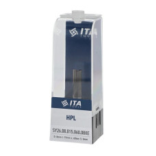 Фреза VHM Z2 D=8 I=15 L=60 S=8 RH полірована ріжуча грань, для пінопласту, покриття NaDia
