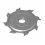 DGR Фреза насадна DIA D=160 l=5-9,5 F=32 H=4,0 Z=4+4 SYM