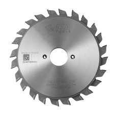 DSC.Підрізна пила D=120 F= 22 Z= 12+12 K=2,8-3,6 P=2,2 H=6