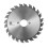 DSC.Підрізна пила D=120 F= 22 Z= 12+12 K=2,8-3,6 P=2,2 H=6