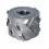 DGM.Фреза насадна D=80 l=48/63 d=25+2CH Z=3+3 (18) H=4,5 RH без підфрезирування