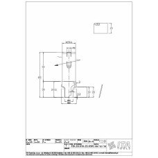 FDI.Фреза D=28/16 I=19,4 S=25x50 L=85 Z=2+1 H=4,0 R3 RH / засвердлення