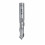 ФрезаDIA Z1+1 D=16 I= 45 L=111 S=16x50 RH (5+1)PCD H2,5 3спіралі корпус:STAL