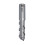 Фреза DIA Z1+1 PRO D=20 I= 55 L= 69 S=20x40 RH 7PCD+1 HM H2,5 3 спіралі корпус сталь