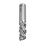 Фреза DIA Z2+2 D=19,05 I= 45 L=110 S=19,05x55 RH 12PCD+1HM H2,5 4спіралі корпус:STAL
