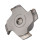 DGB.Фреза PCD D=74/62 I=R2,0/33 F=HSK32 Z=4 H3,0 RH / IS
