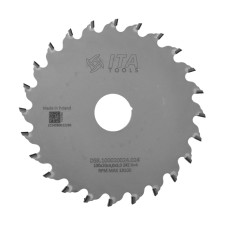 DSR.Пила D=100 F= 20 Z= 24 K/P=4,0/3,0 H4,0 FP PH: -