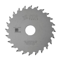 DSR.Пила D=100 F= 20 Z= 24 K/P=3,2/2,2 H4,0 FP