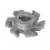 GKN.Фреза насадна для кромкоклеючого верстата D= 69 F= 16+2CH I= 10 R2 Z6 LH для Vitap Eclipse / RC