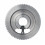 Ролик металевий D=120 F=30 I=20 chrom Профіль A Скошений SCM CAU