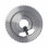 Ролик металевий D=120 F=30 I=20 chrom Профіль D Скошений SCM