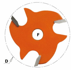 822.335.11 Пильне полотно HM I=3,5 D=47,6 F=8