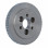 Ролик металевий D=140 F=35 I=20 chrom Профіль C Прямий SCM 6 отворів Tk=55 мм.