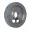 Ролик металевий D=140 F=35 I=25 chrom Профіль C Скошений SCM