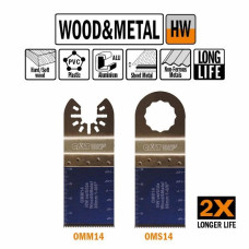 OMS14 Пильне полотно  W=35 I=40 TPI=20 1 шт. кріплення  під Fein i Festools