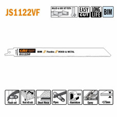 JS1122VF-5 Пила шабельна L = 225 I = 205 H = 19 K = 0,90 TS = 1,8-2,6